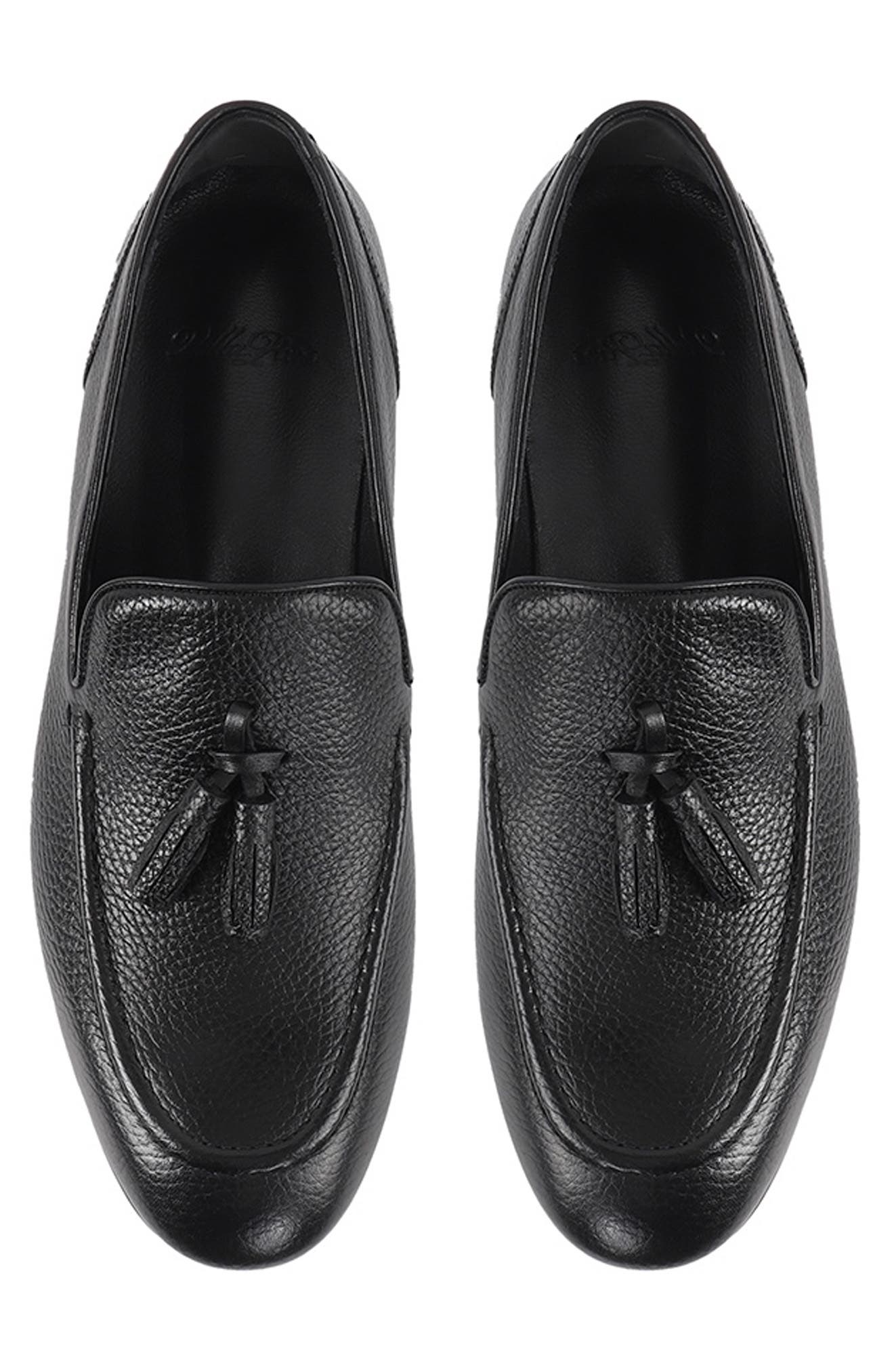 VELLAPAIS Dolonita Tassel Loafer, Alternate, color, Black