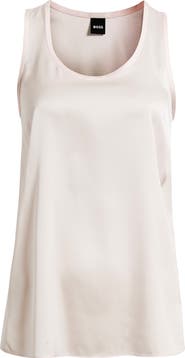 BOSS Bettyna Stretch Silk Tank
