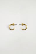 COS Stacked Mini Hoop Earrings