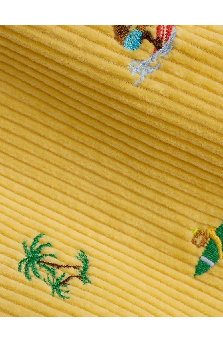 Ralph Lauren Cotton Piqué Polo & Polo Bear Corduroy Shorts Set, Alternate, color, Clancy Blue