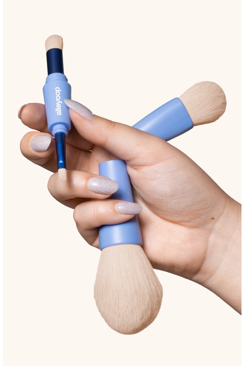 Overachiever 4-in-1 Makeup Brush, Alternate, color, NO COLOR