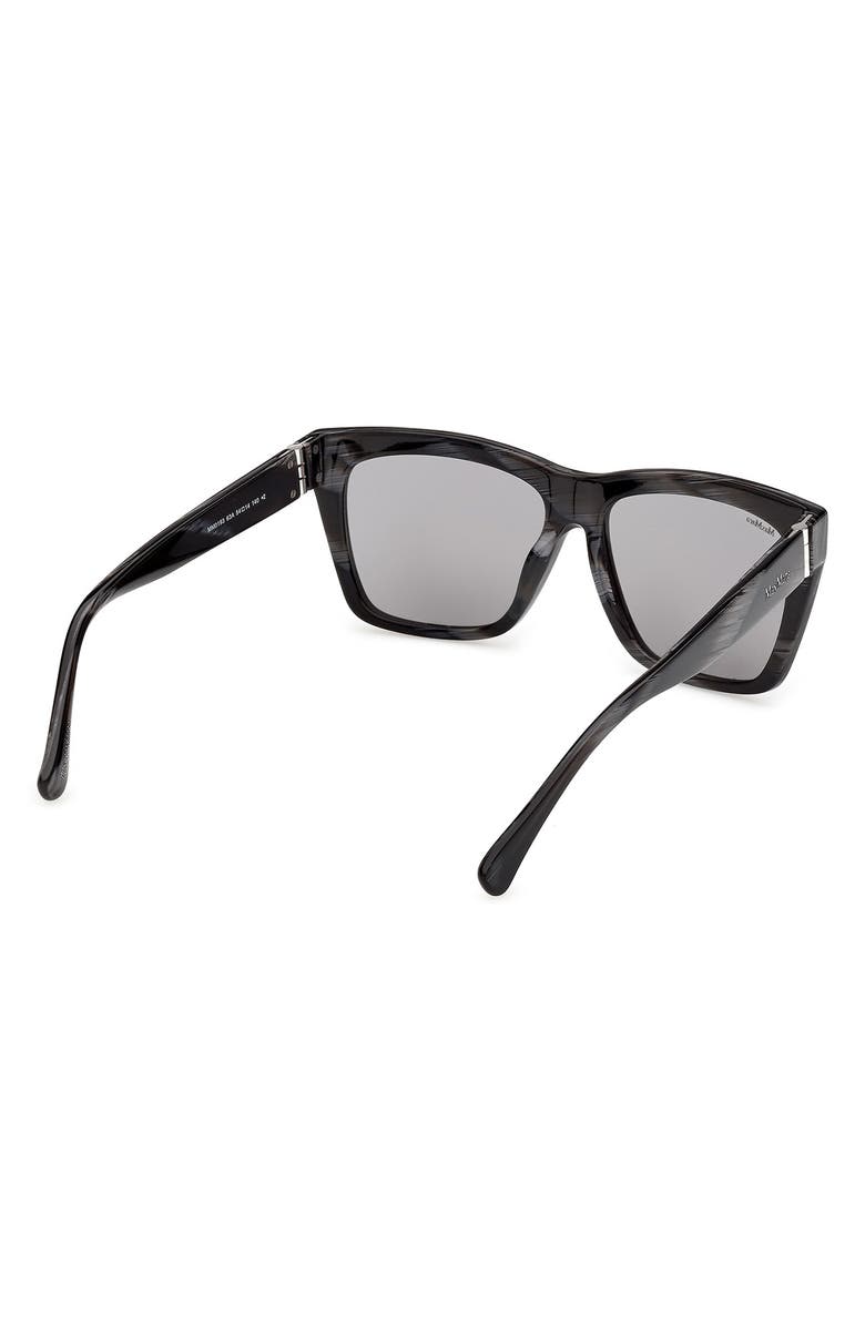 Max Mara 54mm Navigator Sunglasses, Alternate, color, 