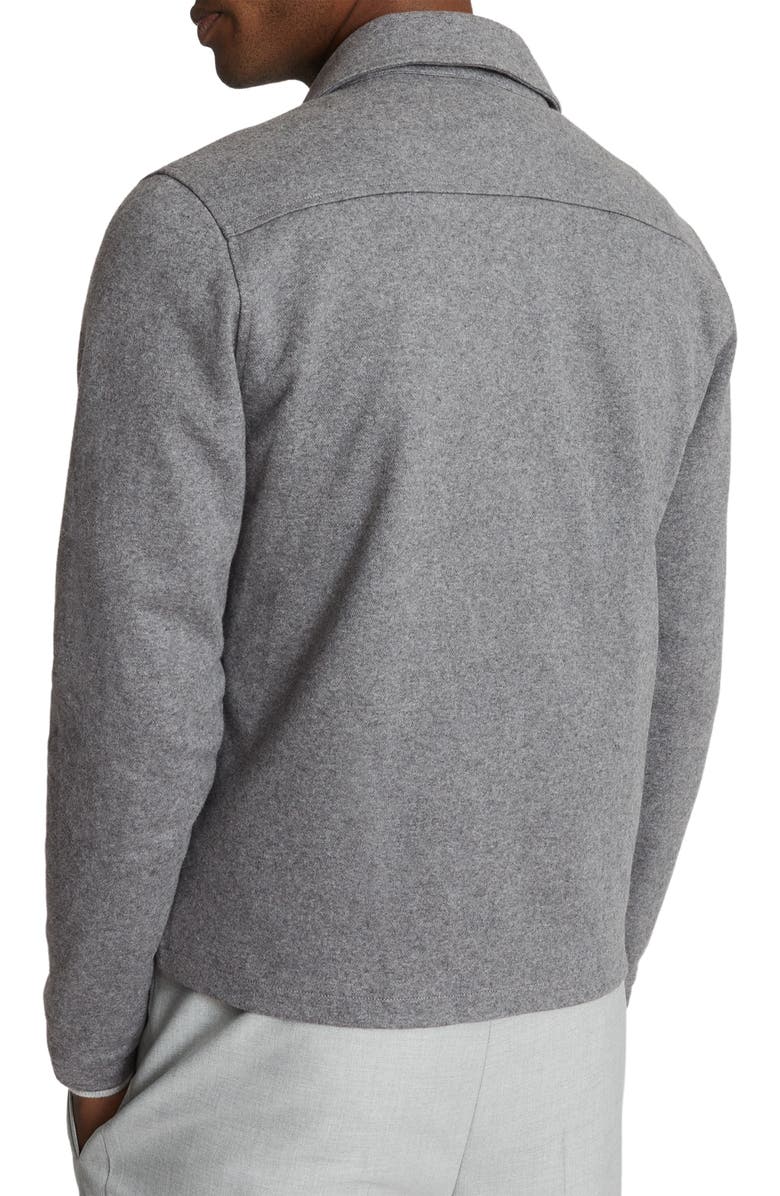 Reiss Alfie Regular Fit Shirt Jacket, Alternate, color, 