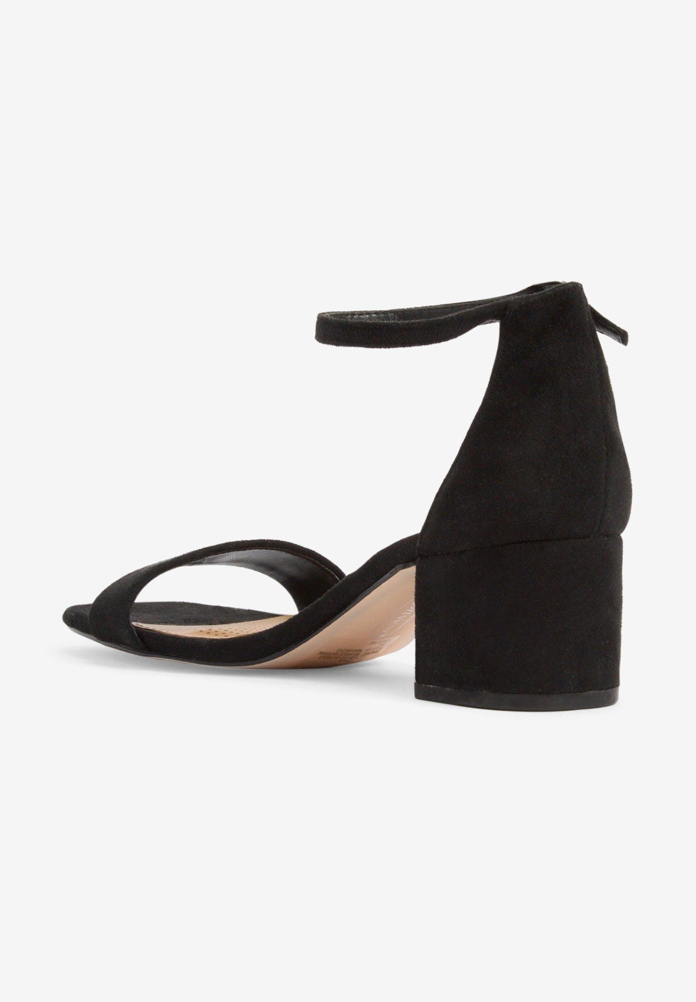 Comfortview The Orly Sandal, Alternate, color, Black