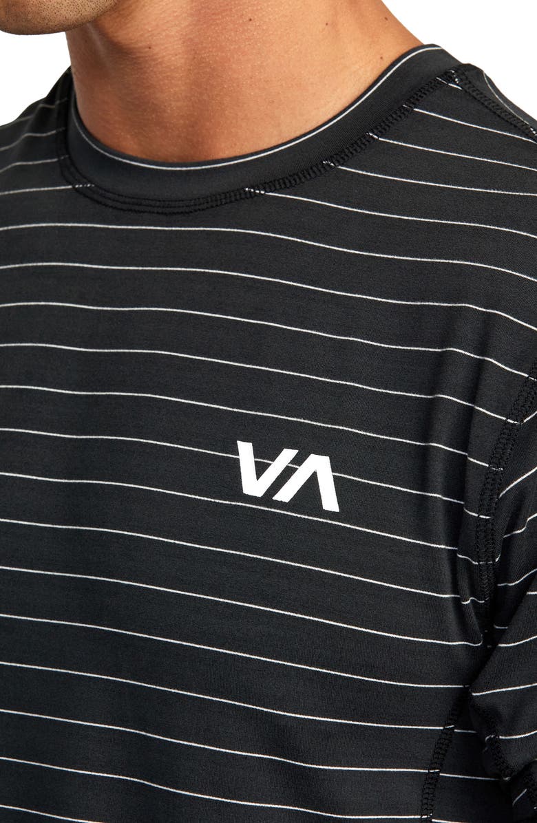 RVCA Sport Vent Stripe Performance Graphic T-Shirt, Alternate, color,