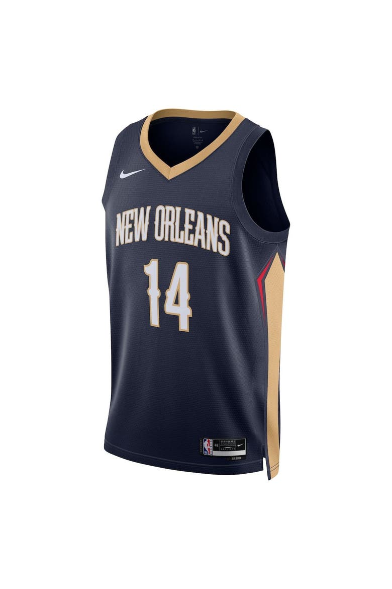 Unisex Nike Brandon Ingram Navy New Orleans Pelicans Swingman Jersey - Icon Edition, Alternate, color, Navy