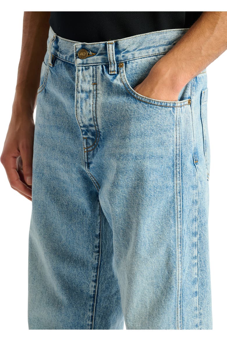 Loose-fit jeans in Light blue denim, Alternate, color, blue