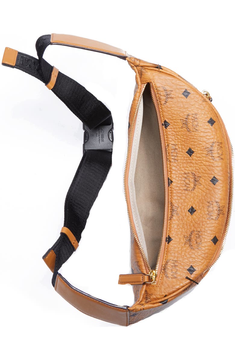 MCM Medium Stark Belt Bag, Alternate, color,
