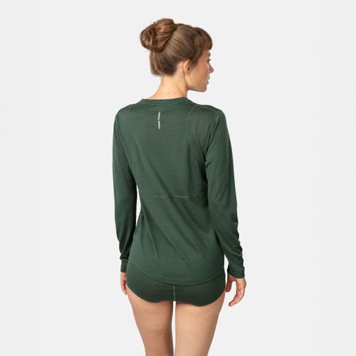 Kari Traa Embla Wool Long-sleeve Top In Green