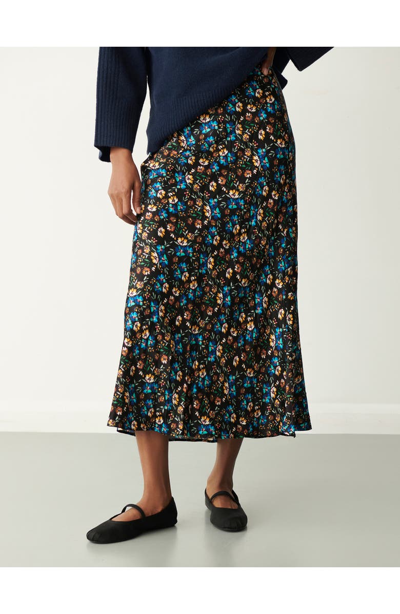Finery London Mandy Floral Midi Skirt, Main, color, Ditsy Floral