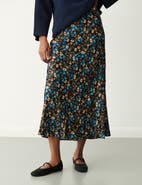 Finery London Mandy Floral Midi Skirt