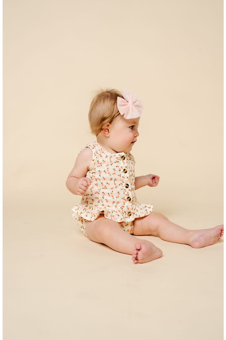Cotton Muslin Ruffle Tank & Bloomers Set, Alternate, color, LOTTIE