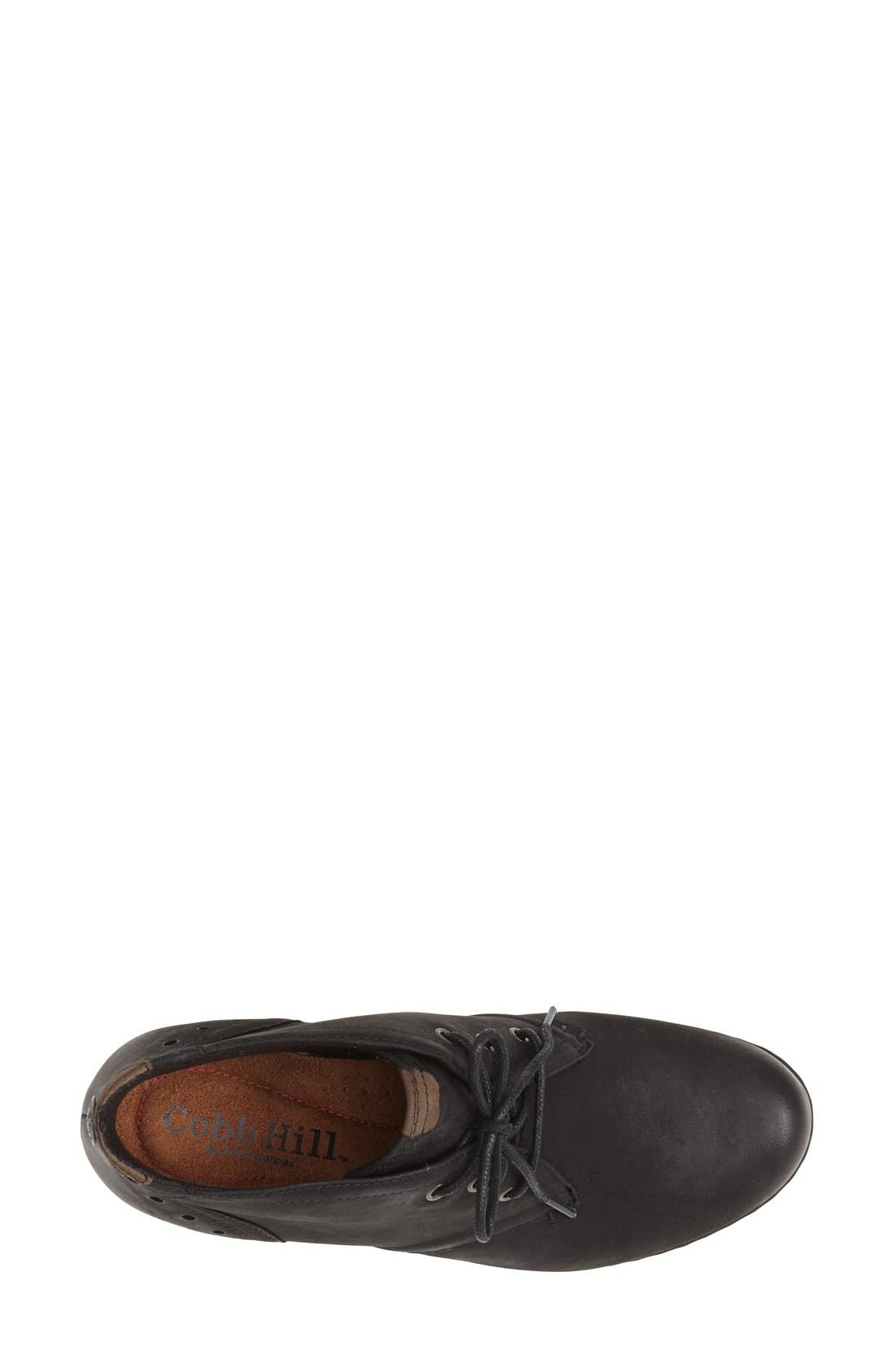 Aria Leather Boot, Alternate, color, BLACK