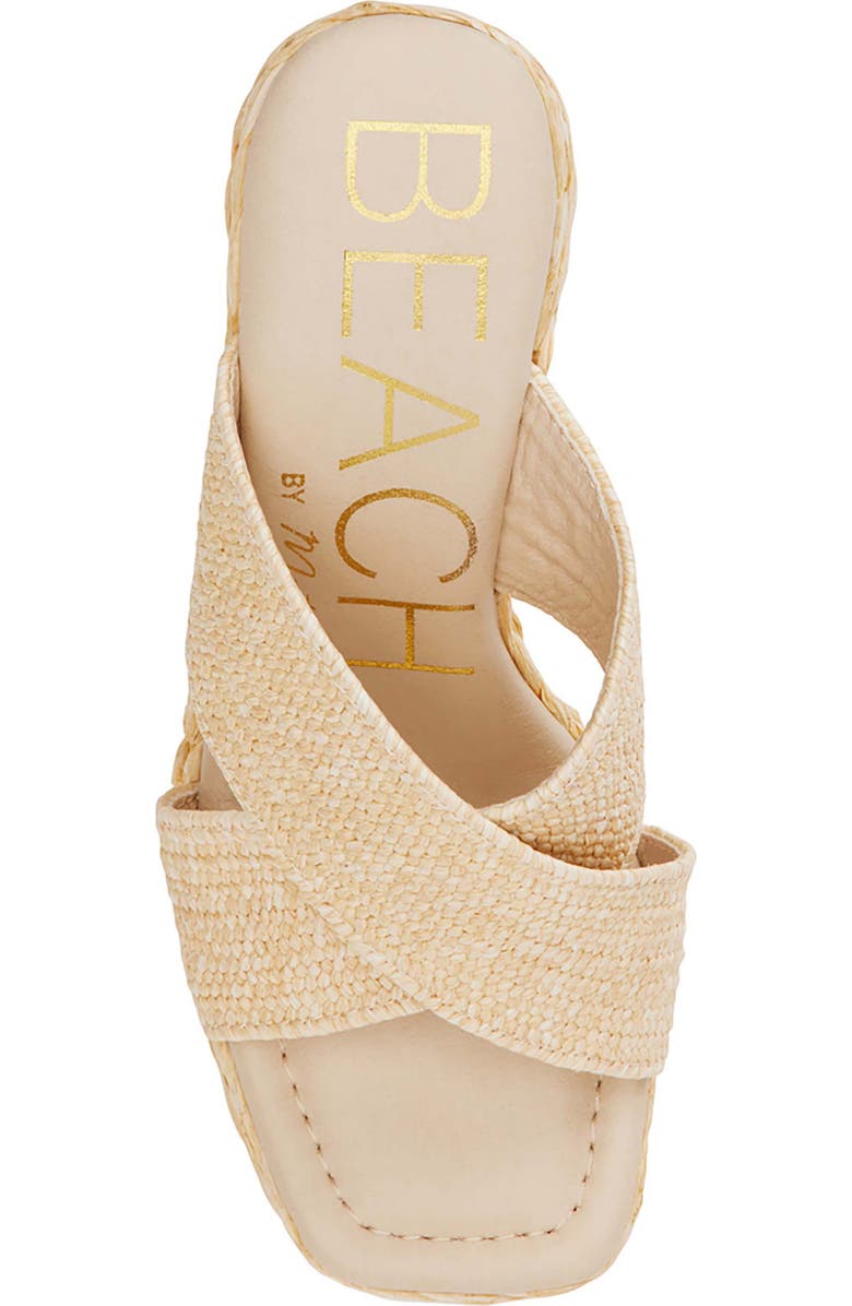 BEACH BY MATISSE Caravan Platform Sandal, Alternate, color, Natural