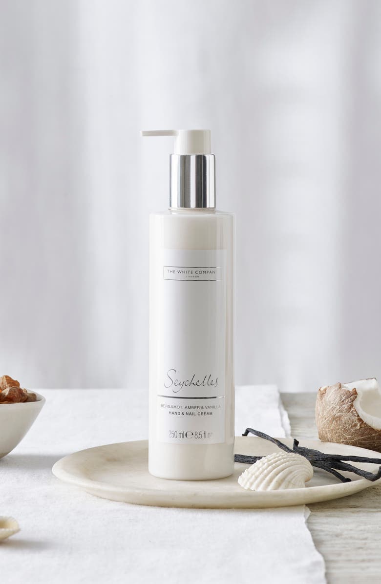 The White Company Seychelles Hand & Nail Cream, Alternate, color,