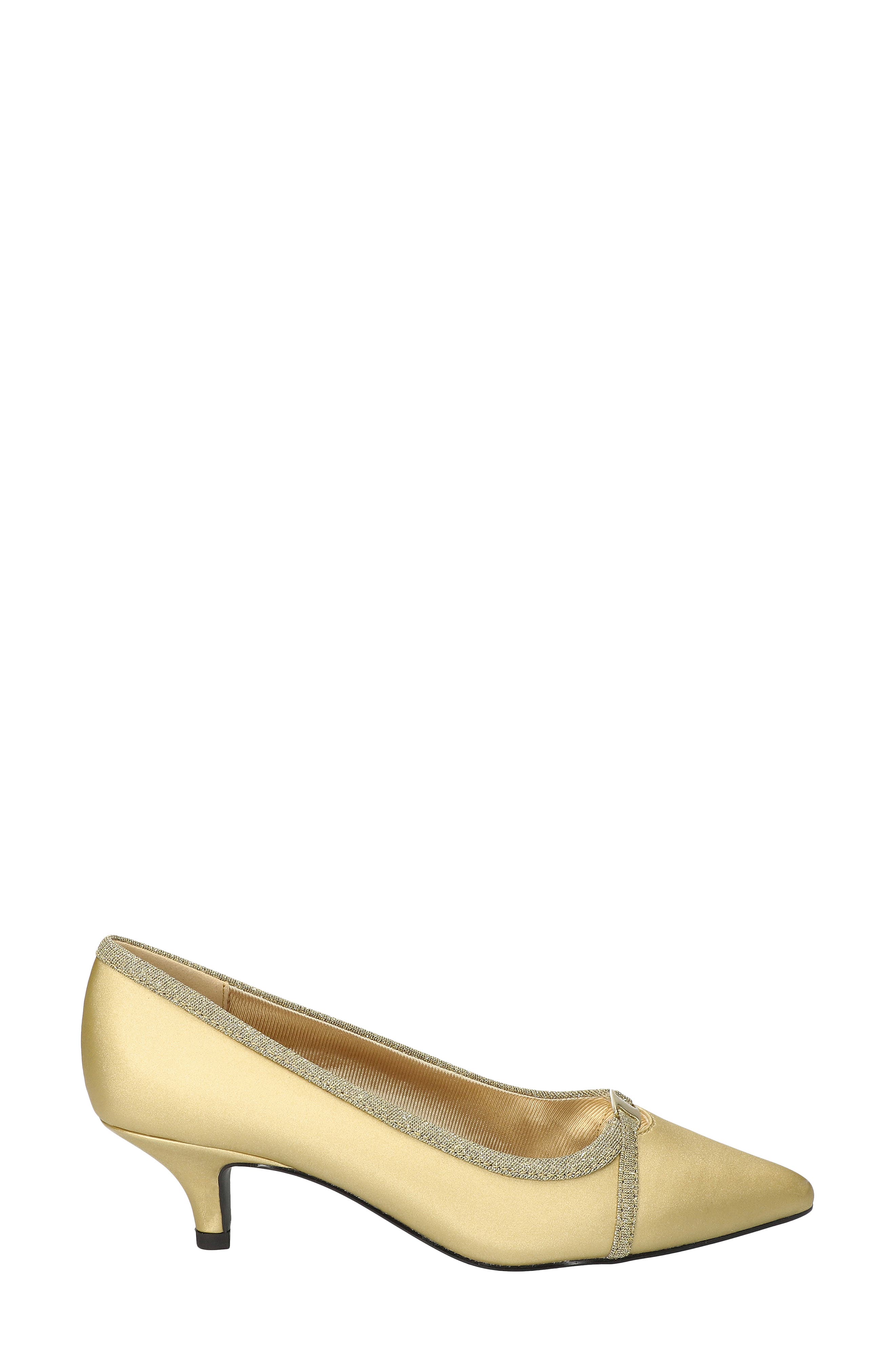 Zayn Kitten Heel Pump, Alternate, color, GOLD SATIN