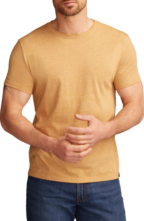 Lucky Brand Venice Burnout Crewneck T-shirt In Orange