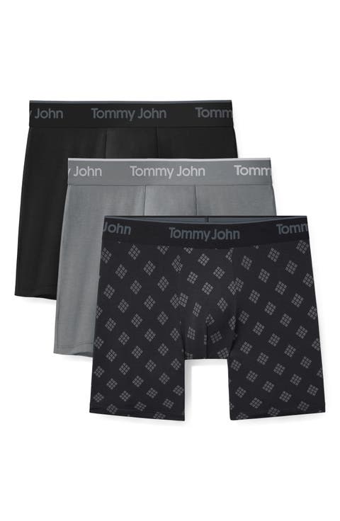 3-Pack Second Skin 6-Inch Stretch Modal Boxer Briefs