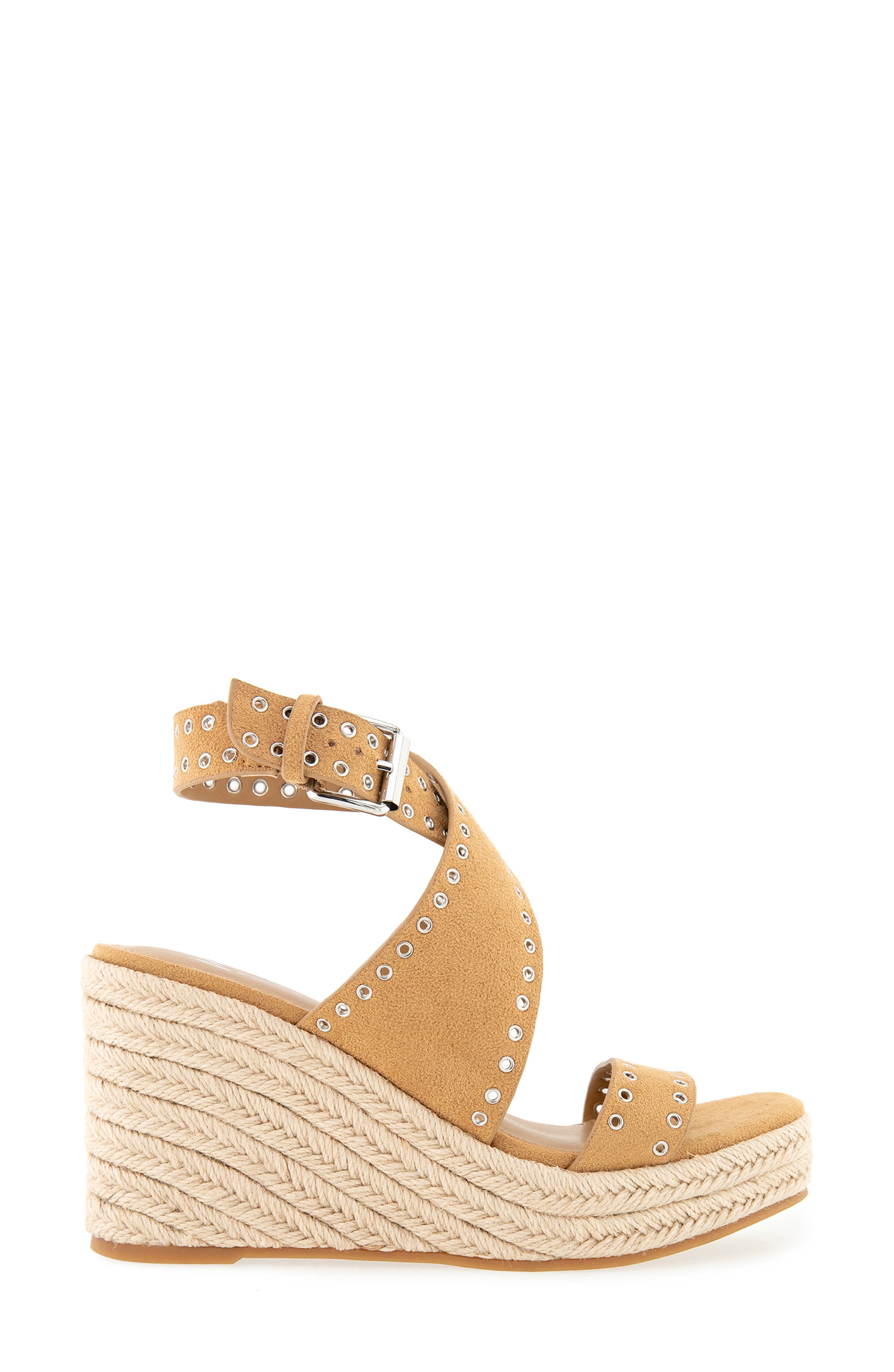 Gemma Wedge Espadrille Sandal, Alternate, color, SAND