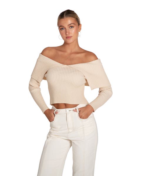 More Than Words Collared Knit Top
