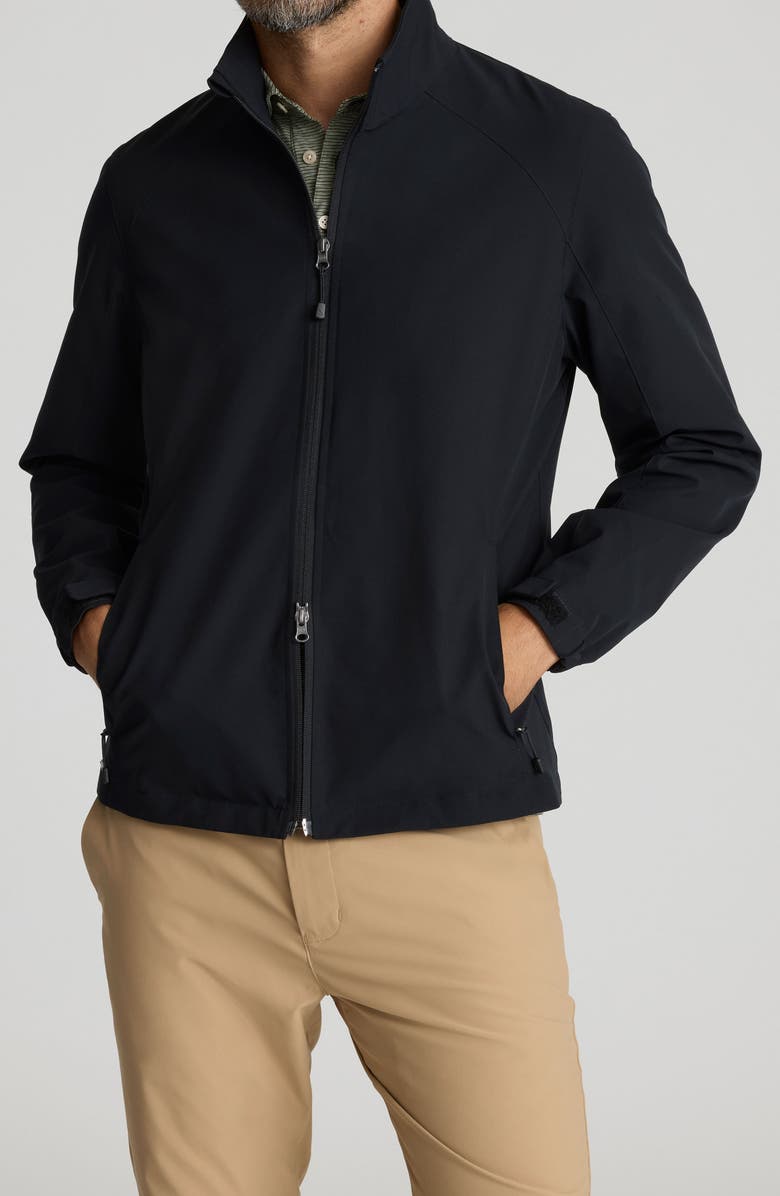 UNTUCKit Connolly Water Resistant Tech Jacket, Main, color, Black