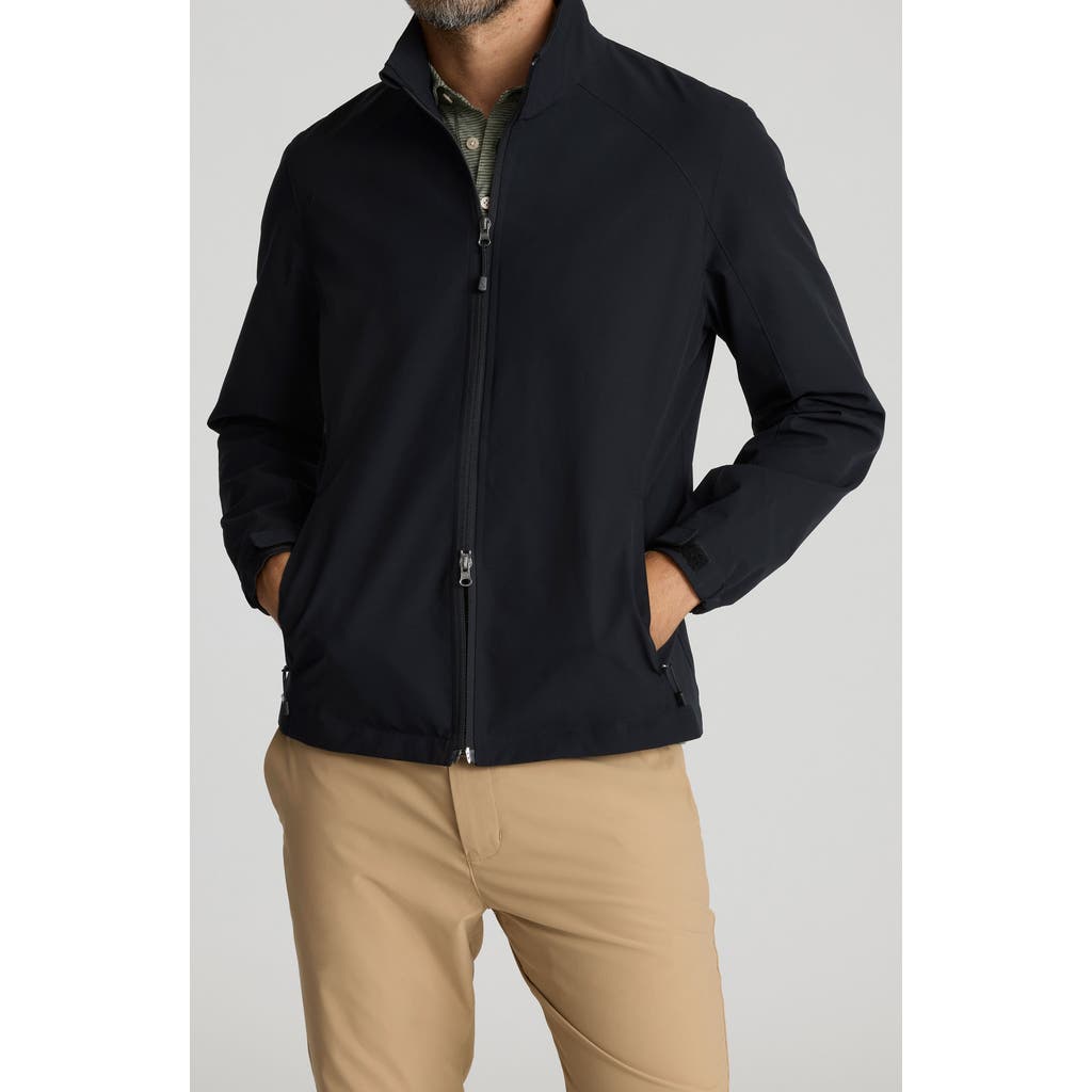 UNTUCKit Connolly Water Resistant Tech Jacket in Black  product