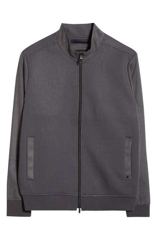 Robert Barakett Curtin Full Zip Jacket In Gray