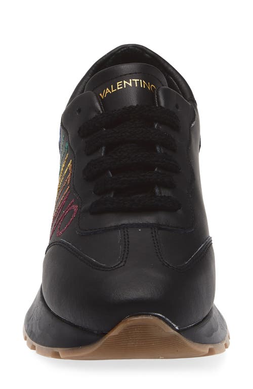Valentino By Mario Valentino Reginal Sneaker In Black