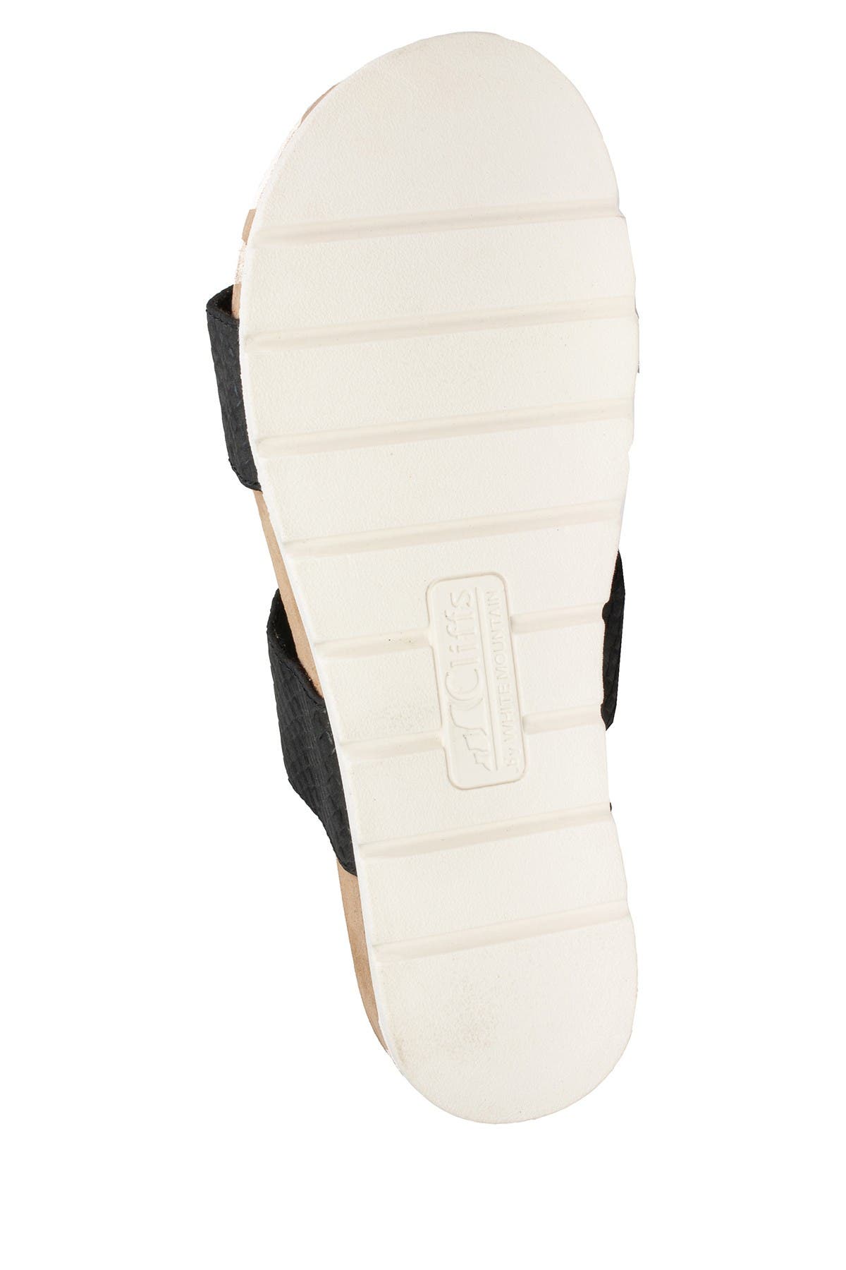 CLIFFS BY WHITE MOUNTAIN Tahlie Slide Sandal, Alternate, color, Black/Es-Print