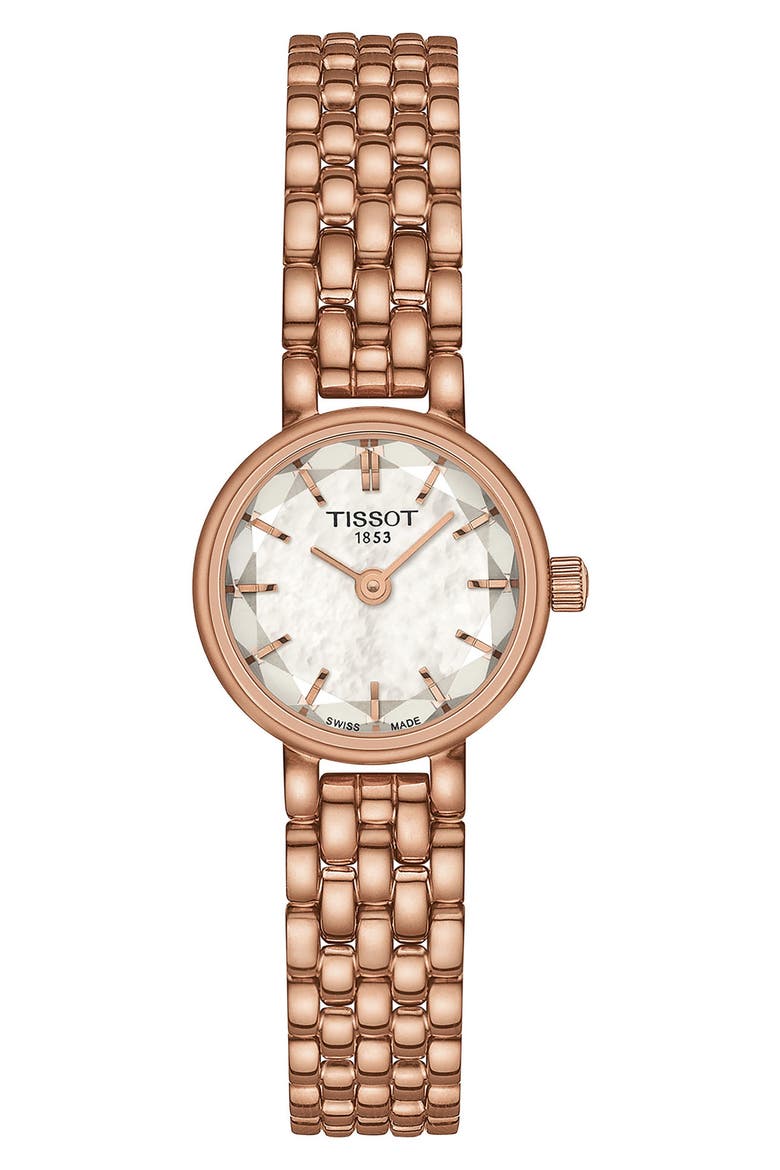 Lovely Round Bracelet Watch, 19.5mm, Main, color, ROSE GOLD