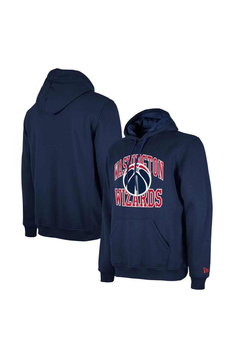 New Era Unisex New Era  Navy Washington Wizards 2023/24 Season Tip-Off Edition Pullover Hoodie, Alternate, color, Navy