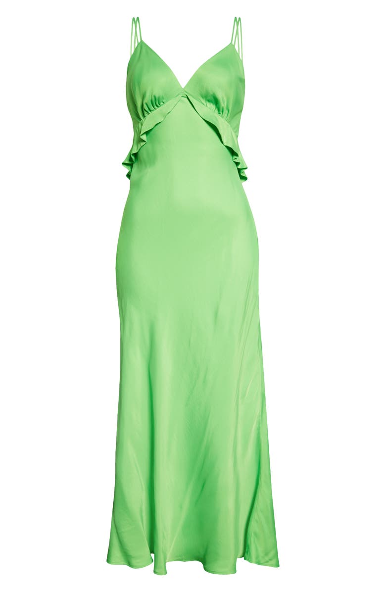 FARM Rio Ruffle Midi Dress, Alternate, color,