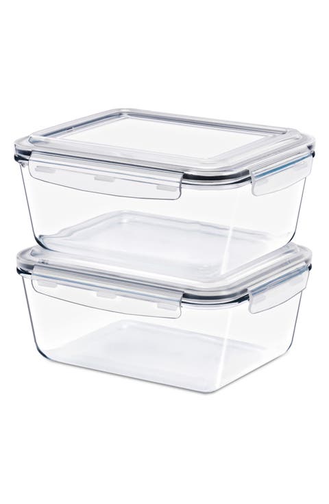 2-Piece Deep Glass Baking Dish Set