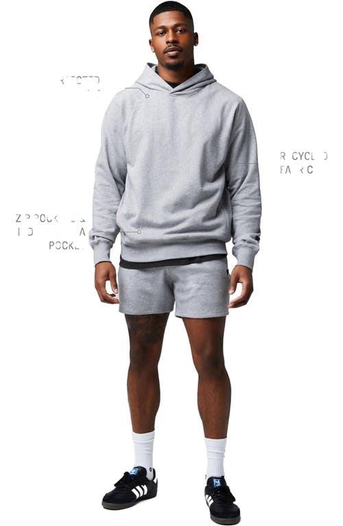 Fabletics The Year Round Terry Hoodie In Gray
