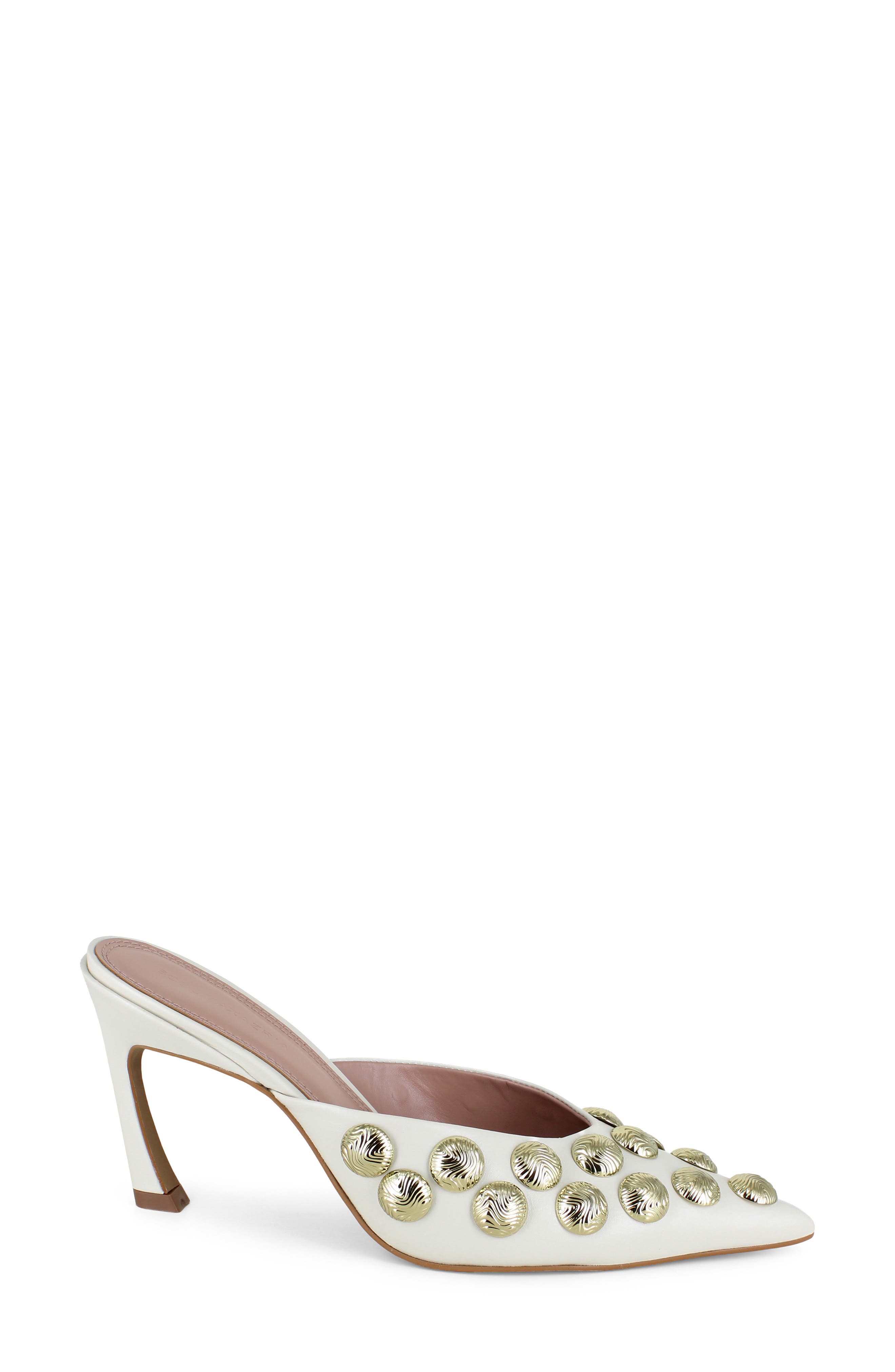 Grimaldi Pointed Toe Pump, Alternate, color, CLOUD DANCER