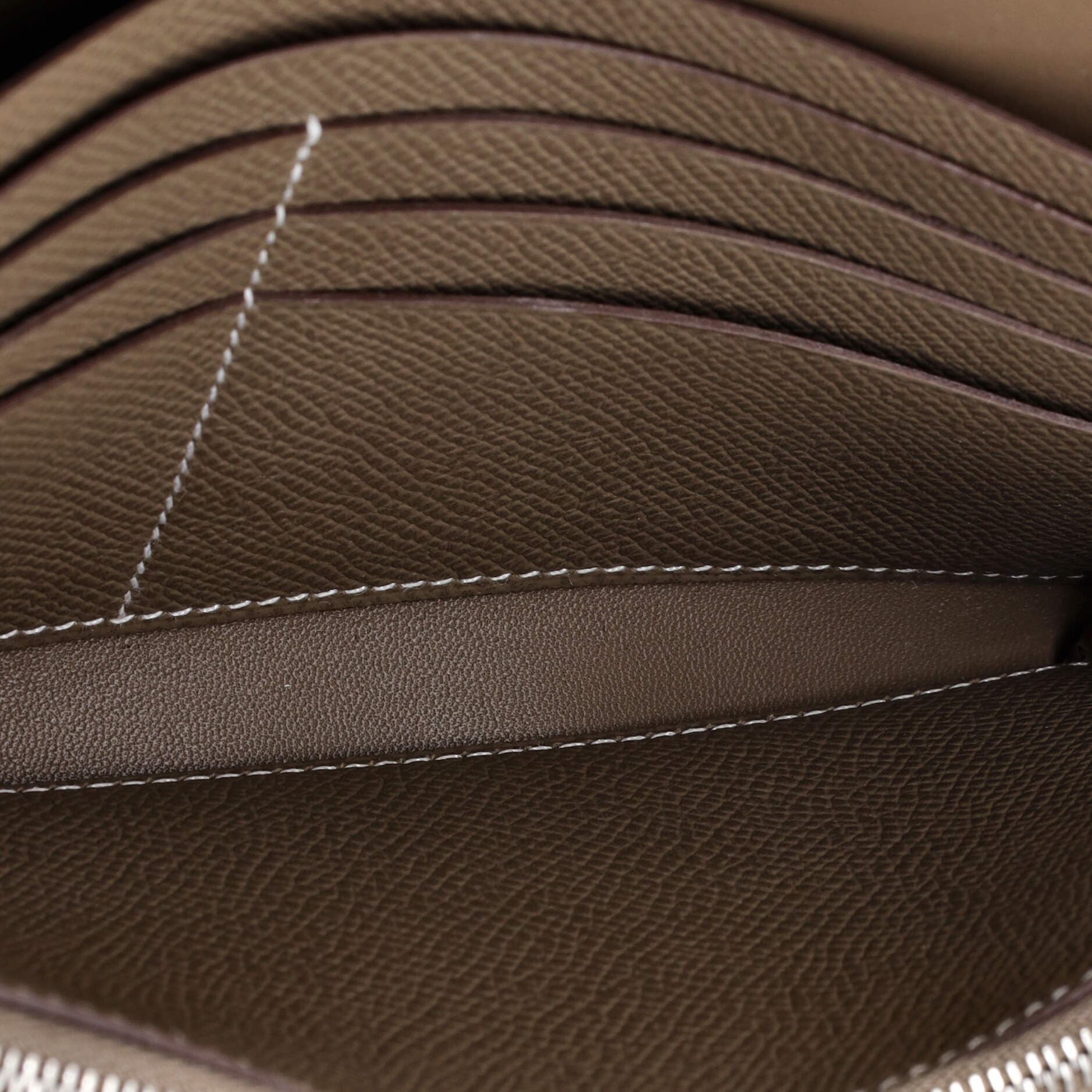 Pre-Owned Hermes Constance To Go Wallet Epsom, Alternate, color, 