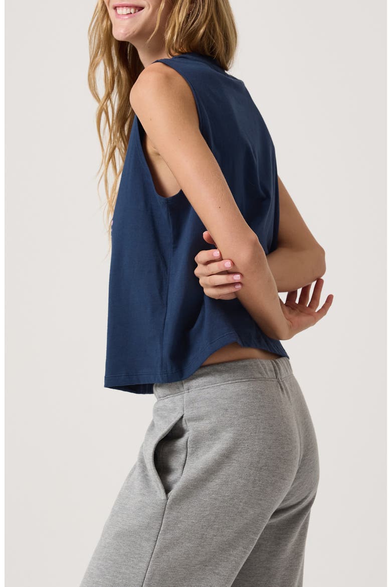 Warrior Rise Vibe Graphic Tank, Alternate, color, INDIGO