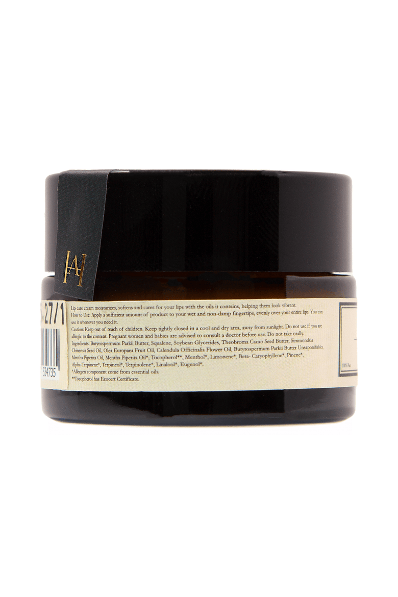 Hydrating Nourishing Shea Butter Peppermint Lip Balm, Alternate, color, Ivory