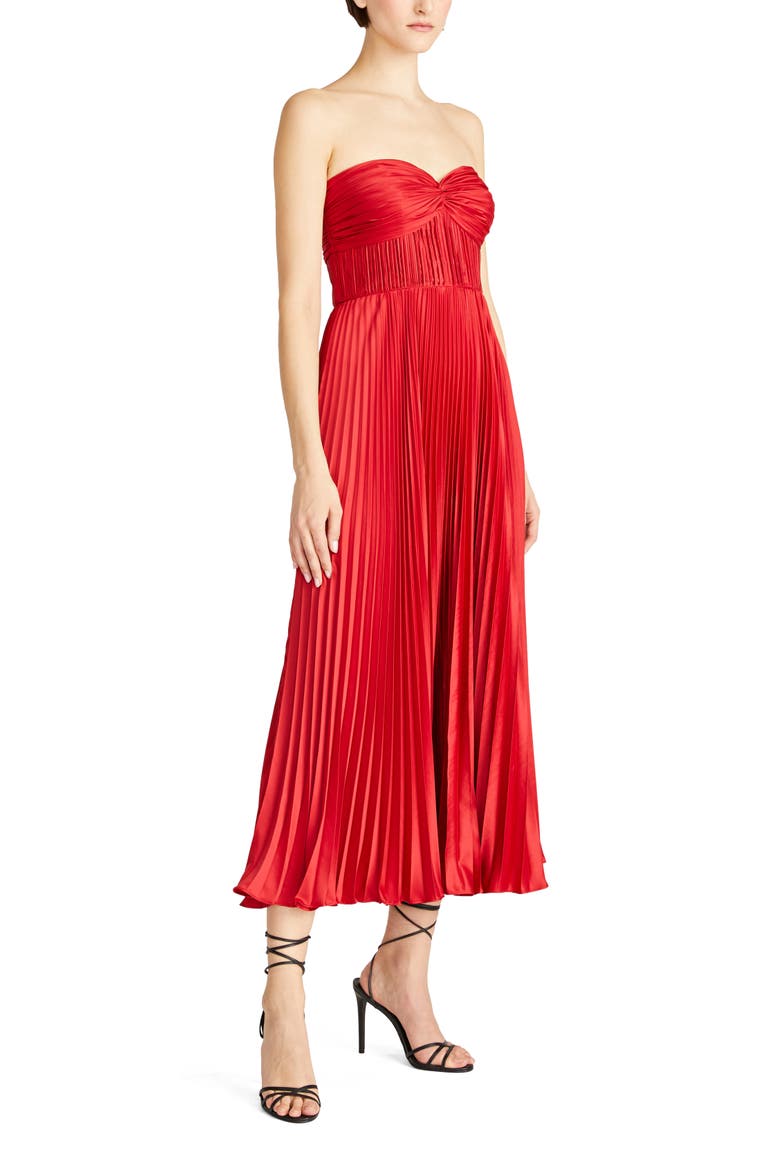 Belle dress, Alternate, color, Cranberry Red