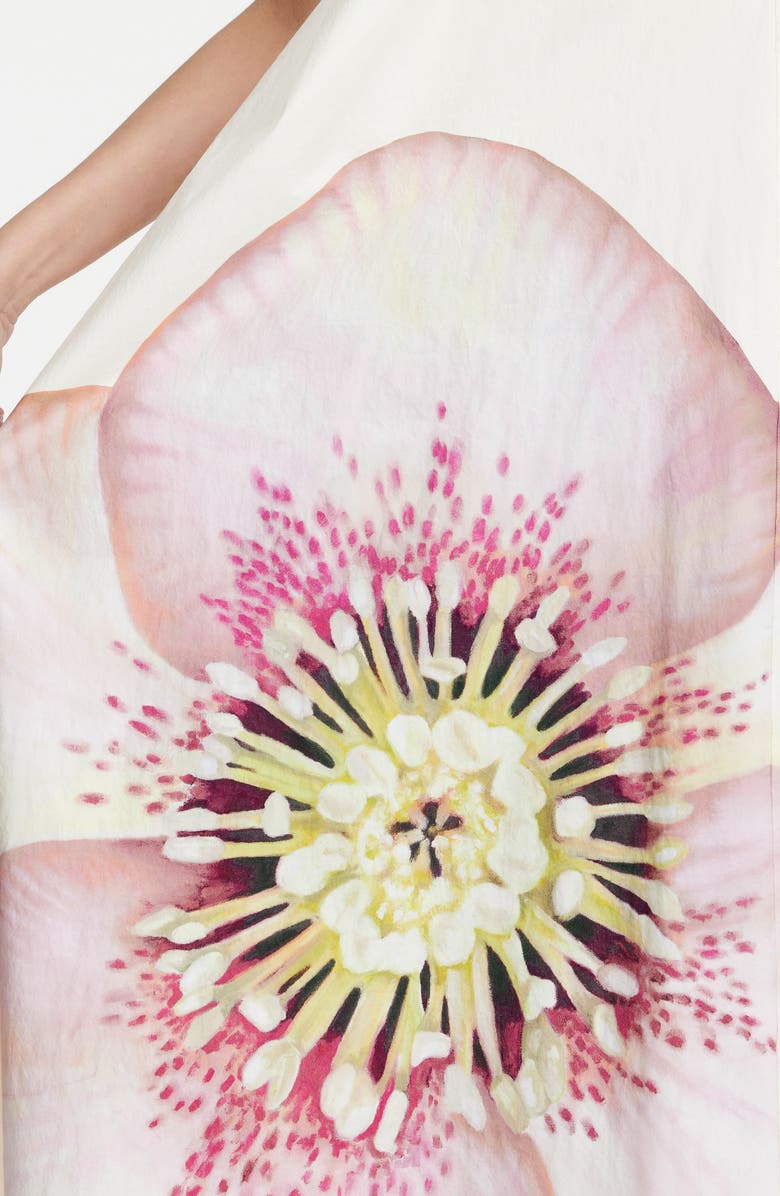 Significant Other Shiloh Floral Strapless Maxi Dress, Alternate, color, Wild Rose