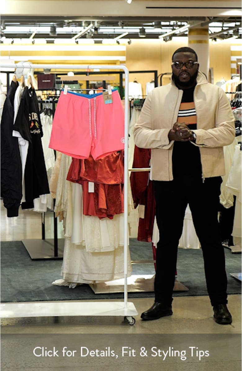 The Avalons 5-Inch Performance Swim Trunks, sales video thumbnail