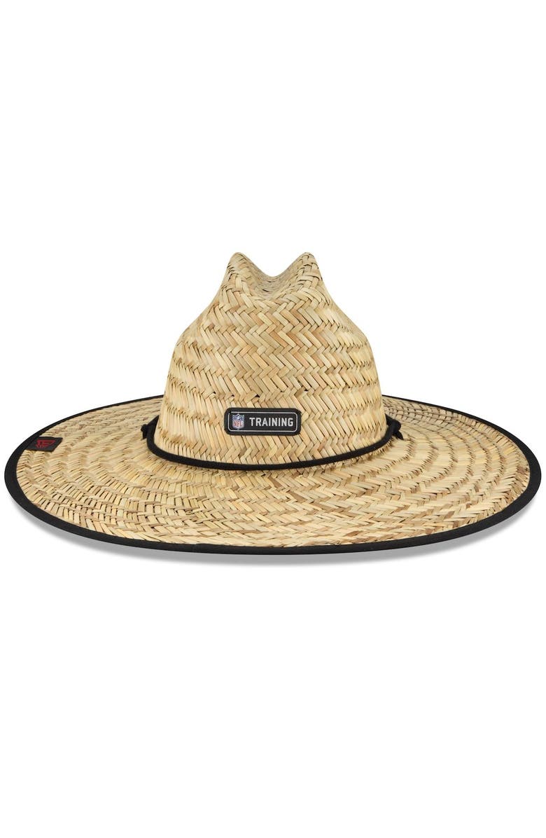 New Era Men's New Era Natural Atlanta Falcons NFL Training Camp Official Straw Lifeguard Hat, Alternate, color, Natural