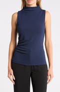 DR2 by Daniel Rainn Textured Boat Neck Sleeveless Top