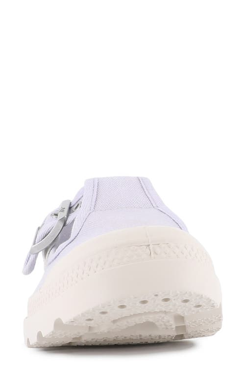 Palladium Womens Pampa M-jane Washed Sneakers In Milk Galaxy