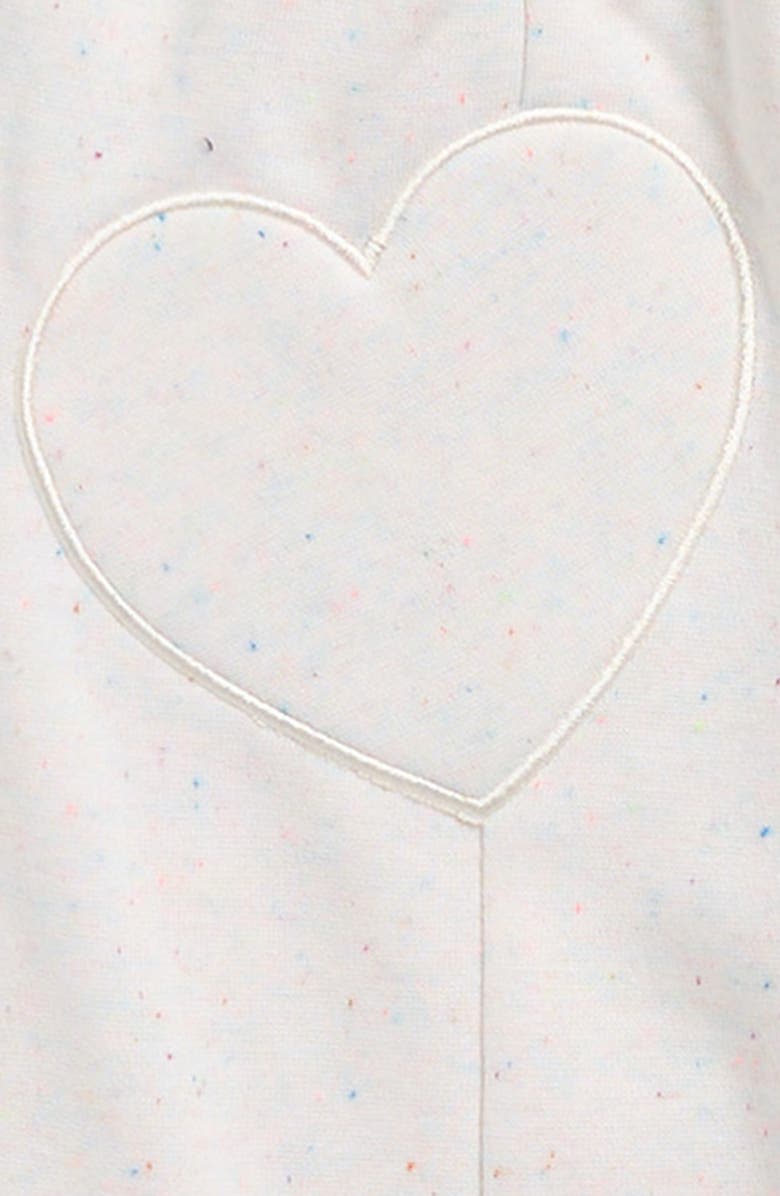 TINY TRIBE Kids' Heart Sweatpants, Alternate, color, Ecru