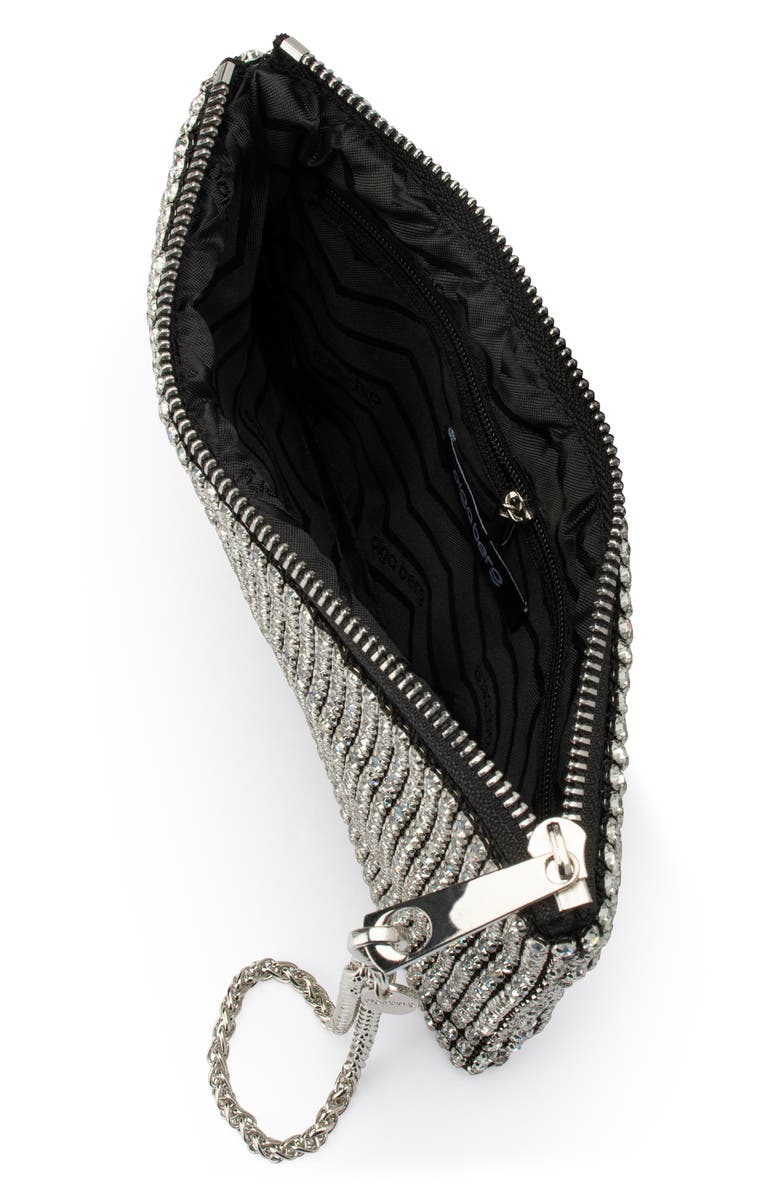 Olga Berg Natalia Crystal Wristlet, Alternate, color,