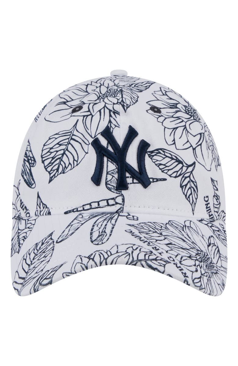 New Era Men's New Era White New York Yankees Spring Training 9TWENTY Adjustable Hat, Alternate, color,