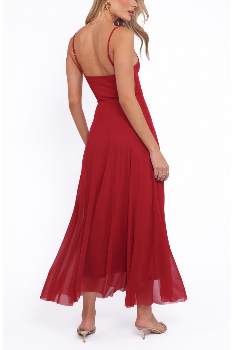 Robbie Maxi Dress, Alternate, color, RED