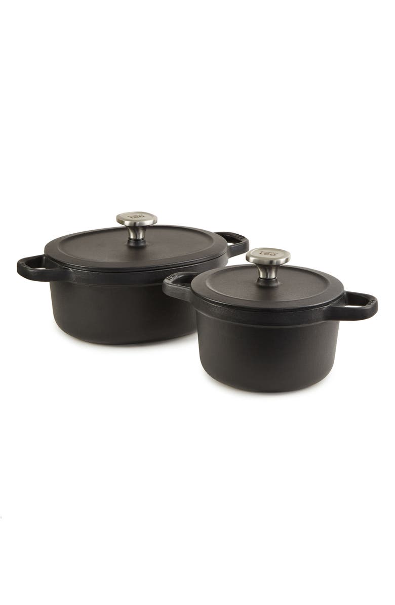 BergHOFF Leo Graphite 4-Piece Cookware Set, Main, color, Black