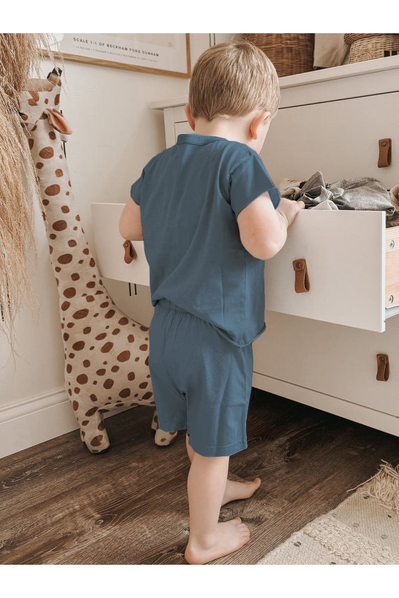 Cotton T-Shirt & Short Set - Baby, Alternate, color, Bike